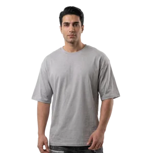 تیشرت ساده طوسی